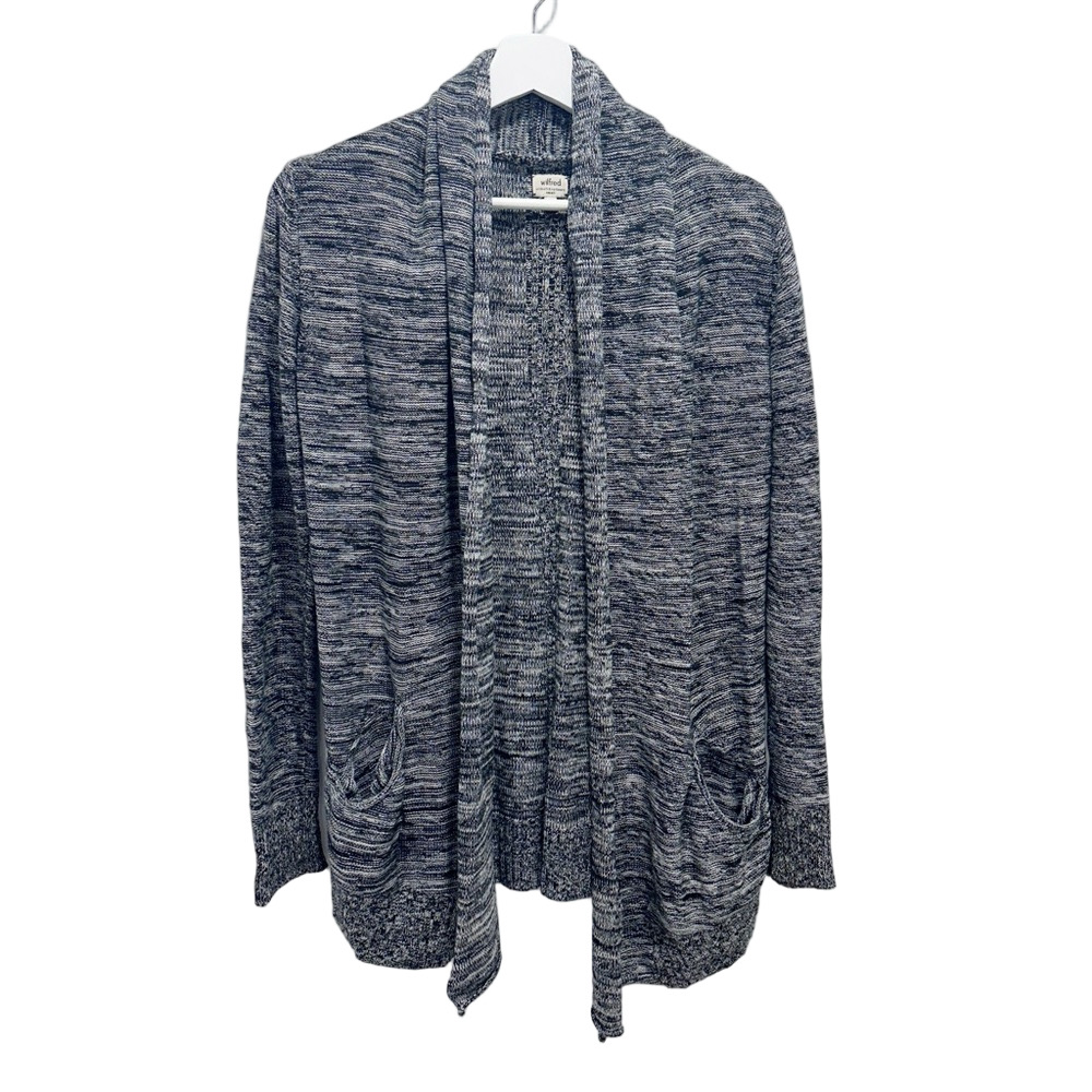 Wilfred Charcoal Knit Cardigan
